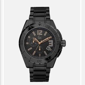 Guess Collection GC Sport Chronograph Black Ceramic Men's Watch